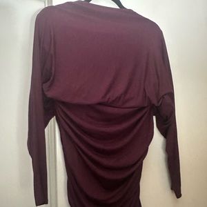 Marciano Guess burgundy two piece dress